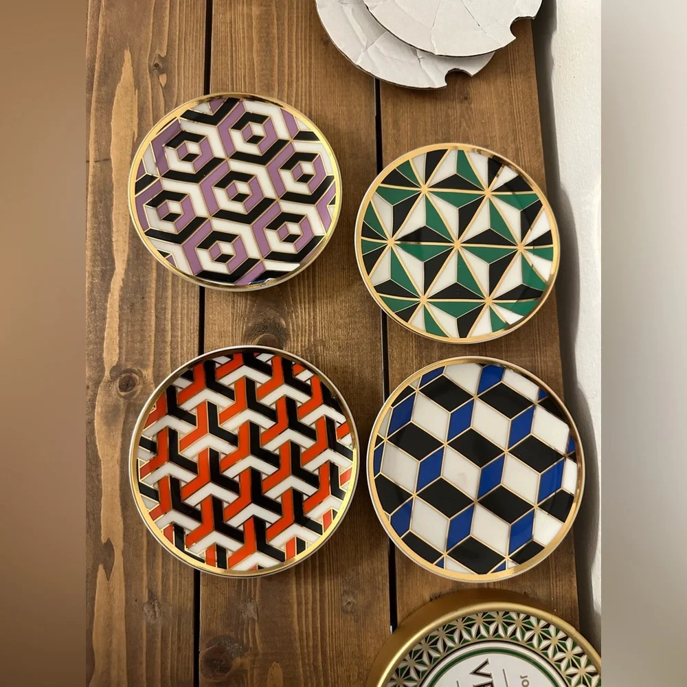Jonathan Adler Versailles Coasters Set of 4